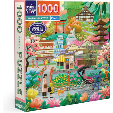 Puzzle - Seasons in Kyoto - 1000 pièces