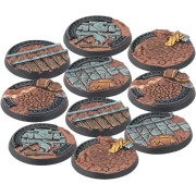 Warcrow - 30mm Mounthaven Scenery Bases, Alpha Series