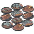 Warcrow - 30mm Mounthaven Scenery Bases, Alpha Series 0