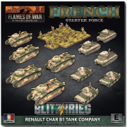 Flames of War - Blitzkrieg - French Char B1 bis Combat Company