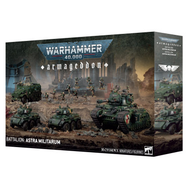 W40K : Armageddon - Astra Militarum Battalion