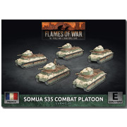 Flames of War - Blitzkrieg - Somua S35 Tank Platoon
