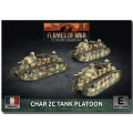 Flames of War - Blitzkrieg - Char 2C Tank Platoon 0