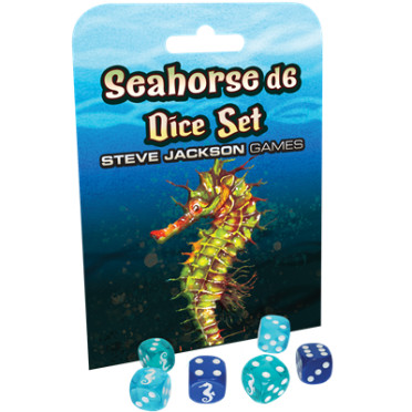 Seahorse - D6 Dice Set