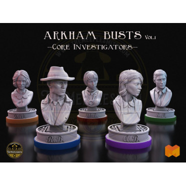 Lovecraft Investigator Busts Vol.1 – Core Investigators