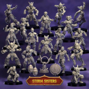 Storm Sisters - &Eacute;quipe d'Amazones
