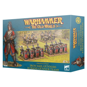 Warhammer - The Old World - Grand Cathay : Fusiliers Grêle de Fer & Équipes de Canon Grue