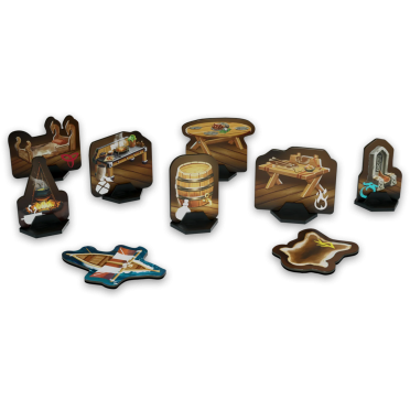Boite de Valheim: Wooden Furniture Standees