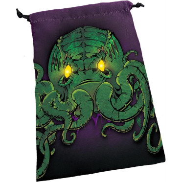 Boite de Dice Bag Cthulhu Purple