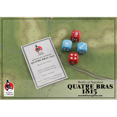 Boite de Battles of Napoleon: Volume II - Quatre Bras 1815 - Dice Set