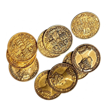 Boite de Coalitions - Metal coins set