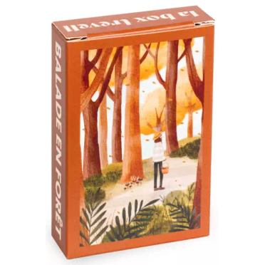 Boite de Mini puzzle - Balade en forêt - 99 pièces