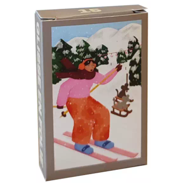 Boite de Mini puzzle - Glisse en Folie - 99 pièces