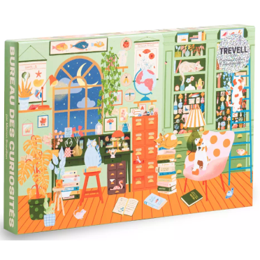 Boite de Puzzle - Bureau des Curiosités - 1000 pièces