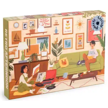 Boite de Puzzle - Retro Afternoon - 1000 pièces