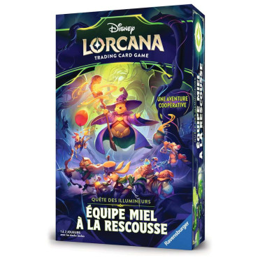 Boite de Lorcana - La Quête des Illumineurs : Equipe Miel à la Rescousse