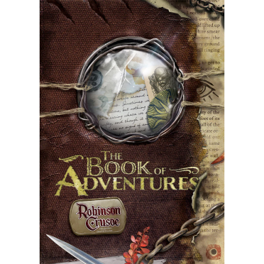 Boite de Robinson Crusoe: Adventures on the Cursed Island – The Book of Adventures
