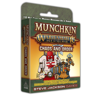 Boite de Munchkin Warhammer: Age of Sigmar – Chaos and Order