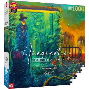 Boite de Puzzle - Sebastian Moń - Stationary Traveller II - 1000 pièces