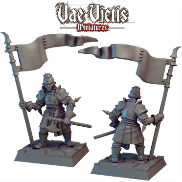 Boite de Vae Victis - Humains - Mercenaire Bannière