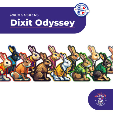 Boite de Dixit Odyssey - Pack de stickers