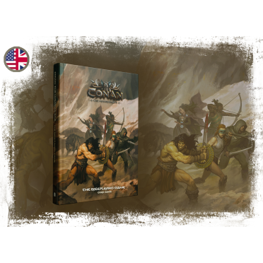 Boite de Conan: The Hyborian Age - The Roleplaying Game - Core Book