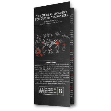Boite de Mothership - The Orbital Academy for Gifted Youngsters