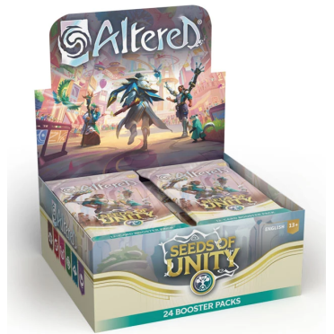 Boite de Altered - Seeds of Unity - Italian 24 Boosters Display