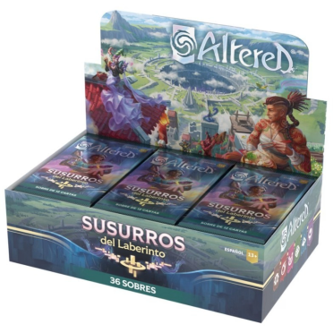 Boite de Altered - Susurros del Laberinto - 36 Boosters Display