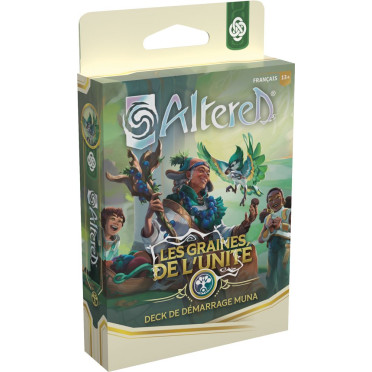 Boite de Altered - Deck de Démarrage - Les Graines de l'Unité - Muna