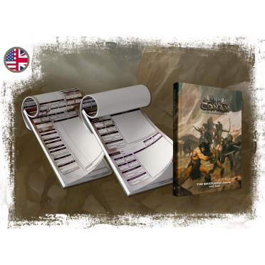 Boite de Conan: The Hyborian Age - The Roleplaying Game - Barbarian Pledge