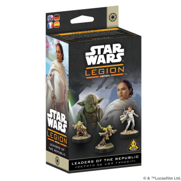 Boite de Star Wars: Legion – Leaders of the Republic