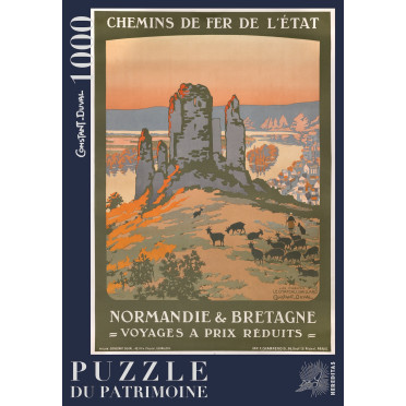 Boite de Château Gaillard - Les Andelys par Constant-Duval
