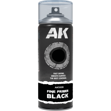 Boite de Fine Primer Black Spray 400ml