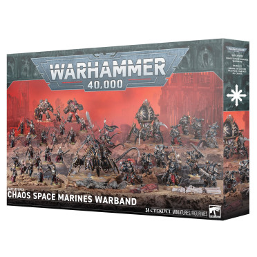 Boite de W40k - Bataillon :  Bande de Guerre des Space Marines du Chaos