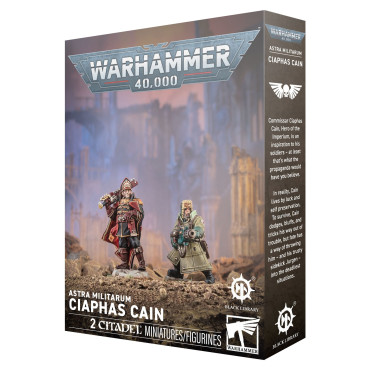 Boite de W40K : Astra Militarum - Ciaphas Cain