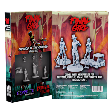 Boite de Final Girl Series 1 Feature Film: Carnage at the Carnival Miniatures