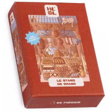 Boite de Mini puzzle - Le Stand de Crabe – 99 pièces