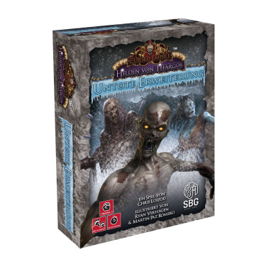 Boite de Héros de Thargos — Extension Morts-Vivants - version allemande