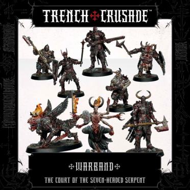 Boite de Trench Crusade - Court of the Seven-Headed Serpent - Warband