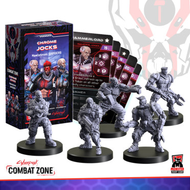 Boite de Cyberpunk Red - Combat Zone - Chrome Jocks