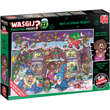 Boite de Wasgij Christmas 22 - Une nuit pas si douce ! - 2x1000 pièces