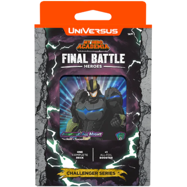 Boite de UniVersus - My Hero Academia: Final Battle Challenger Series Deck - Heroes
