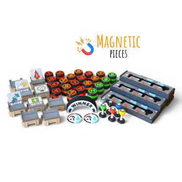 Boite de Ensemble d'améliorations magnétiques compatible avec Heat