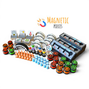 Boite de Ensemble d'améliorations magnétiques compatible avec Heat - 150 Pièces
