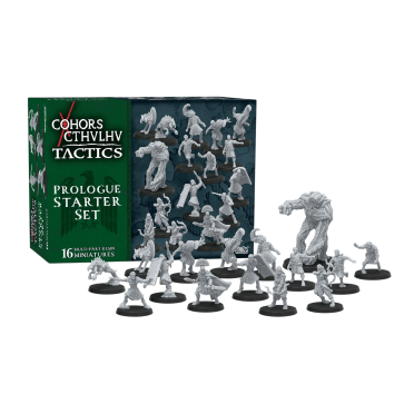 Boite de Cohors Cthulhu Tactics Miniatures - Prologue Starter Set