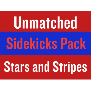 Boite de Pack « Sidekicks » Stars & Stripes – Compatible avec Unmatched