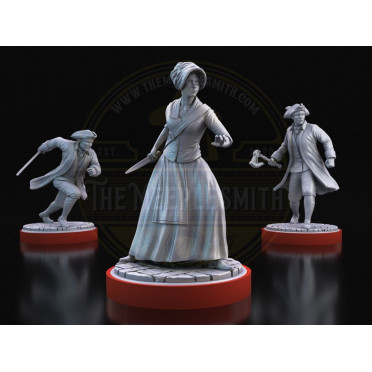 Boite de Pack « Les acolytes de George Washington Spies » – Compatible avec Unmatched : Stars & Stripes