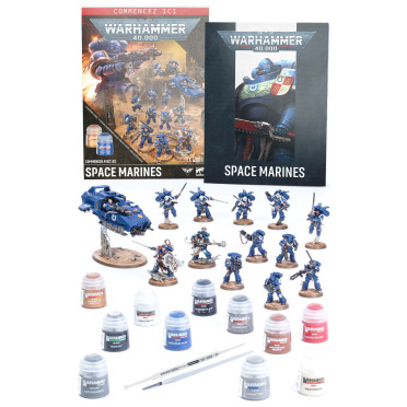 Boite de Warhammer 40,000 : Commencer avec les Space Marines