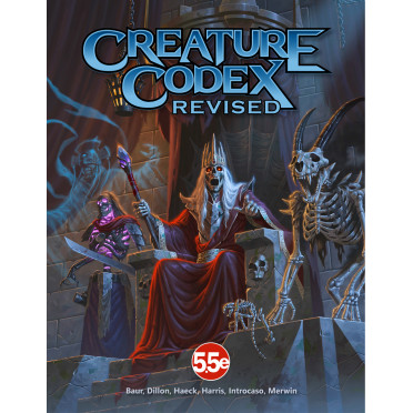 Boite de Creature Codex - Revised Edition